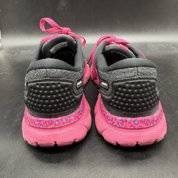 Brooks Trace 2 Womens Size 9 Black Gray Pink Running Shoes Sneakers 1203751B579 - Picture 4 of 8